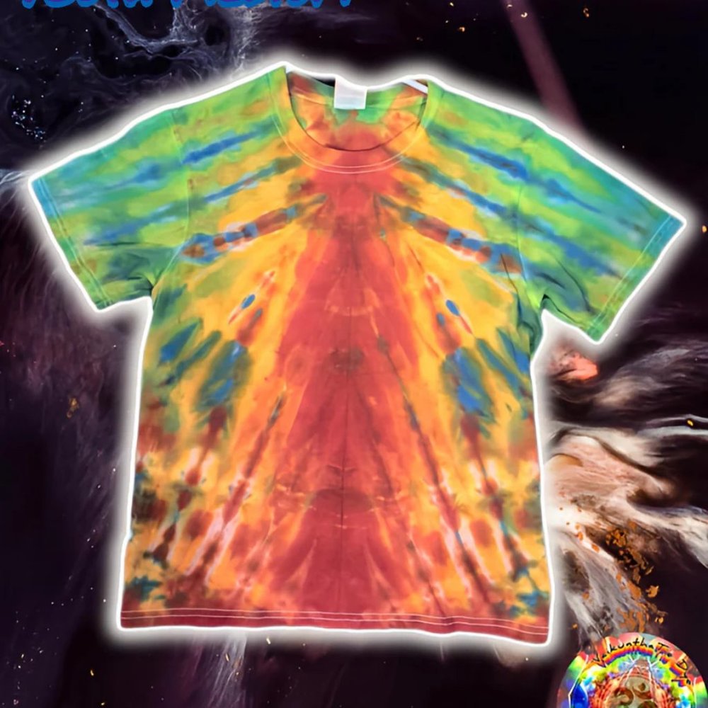 [Hand Dyed] Tie Dye Youth Shirt